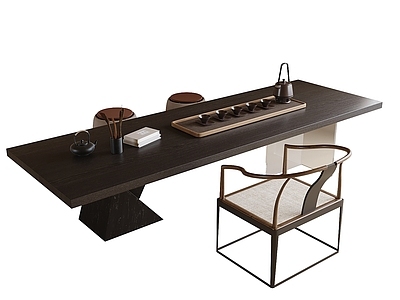 新中式茶桌椅