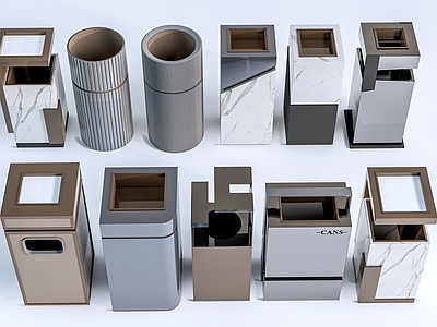 现代简约垃圾桶 垃圾桶