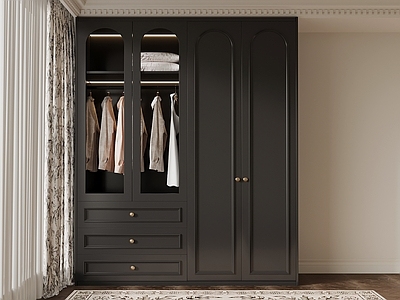 法式衣帽间 衣柜
