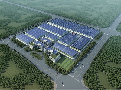 现代主义物流中心