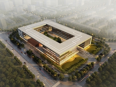 现代主义科研办公楼