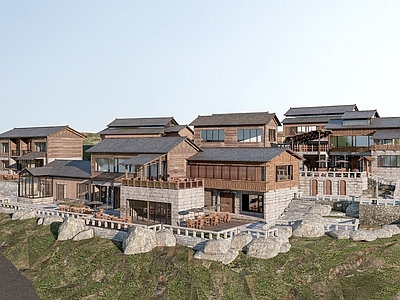新中式民宿建筑