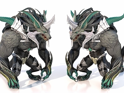 暗黑奇幻风虚拟人物