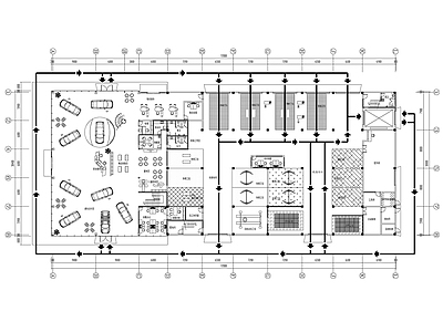 现代4s店 4S店 施工图