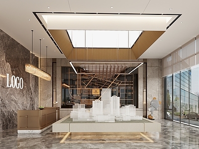 现代简约售楼处