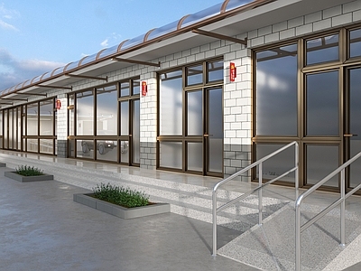 新中式社区服务中心