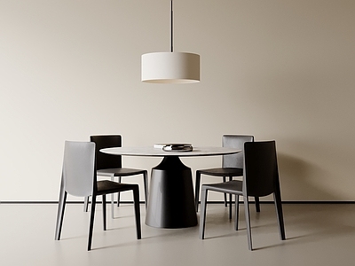 极简餐桌椅