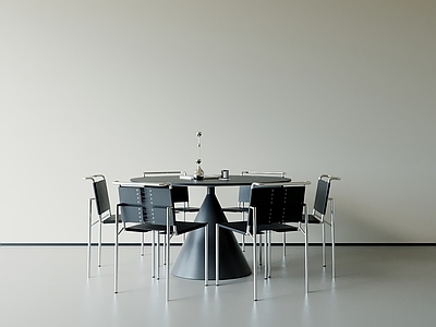 极简主义餐桌椅