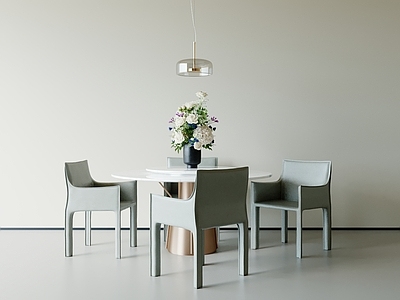 现代简约餐桌椅