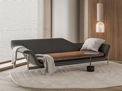 现代简约双人沙发 Cassina 双人沙发 贵妃榻 懒人沙发 躺椅