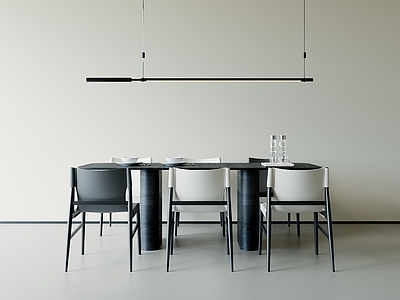 极简餐桌椅