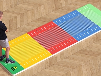 童趣运动风儿童器材 跳远  跳远测试专用垫 跳远垫子  垫子  跳绳垫子