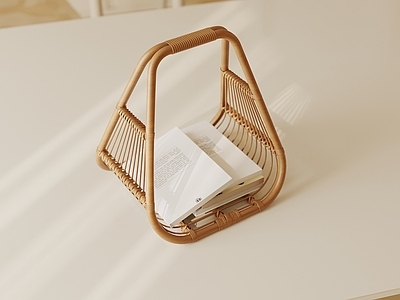奶油风办公用品 置物架 摆件