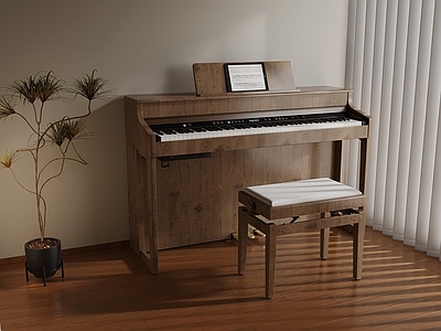 原木风娱乐器材 钢琴 乐器