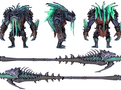 克苏鲁风虚拟人物