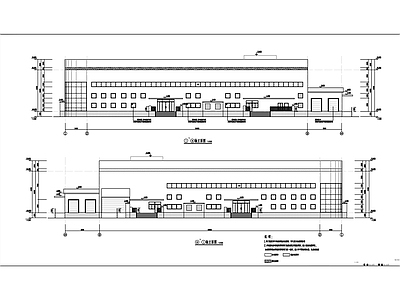 现代厂房 物流仓库地下 冷库建 施工图