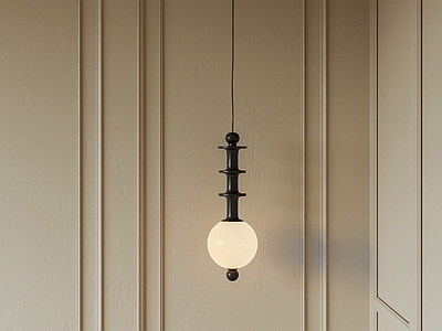 奶油风艺术吊灯