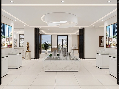 现代简约售楼处