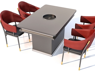 现代简约餐桌椅