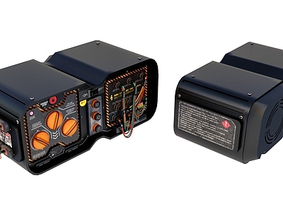 赛博朋克工业风工业设备