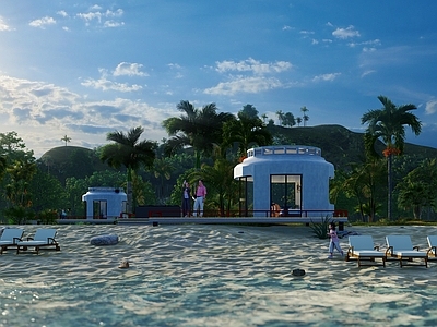 现代主义民宿建筑