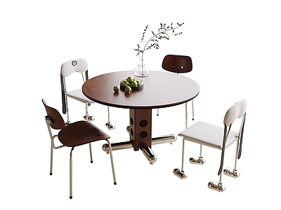 现代简约餐桌椅