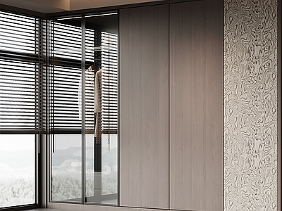 极简衣帽间 成品衣柜