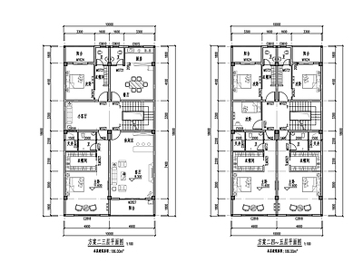 现代其他居住建筑 天地楼方案 施工图