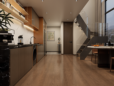现代简约公寓 现代 家装 公寓 客餐厅 loft