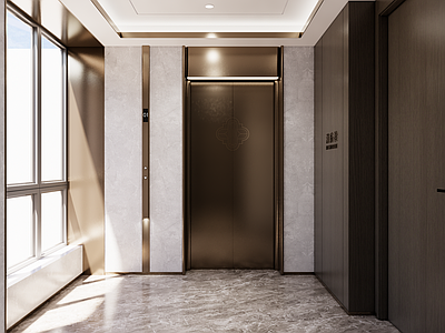 现代电梯厅