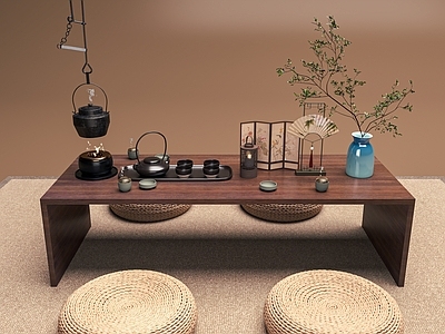 新中式茶桌椅