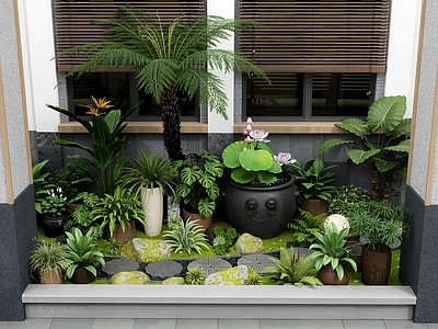 新中式景观花钵花器