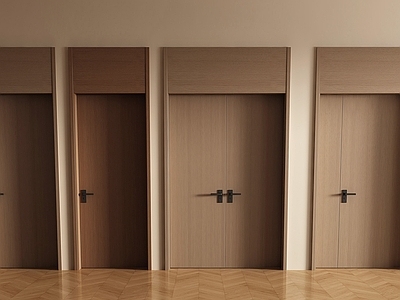 现代简约双开门