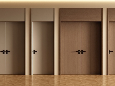 现代简约双开门