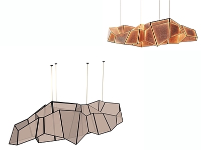 极简主义艺术吊灯