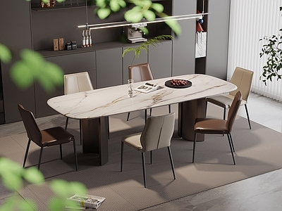 现代简约餐桌椅 餐桌椅