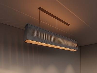 极简长条吊灯
