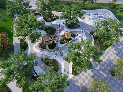 现代简约儿童游乐空间