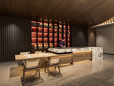 现代简约日料店