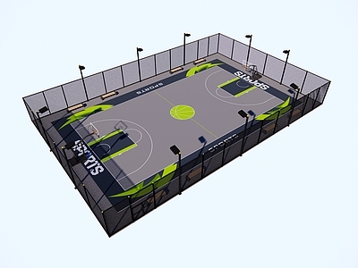 现代简约体育建筑