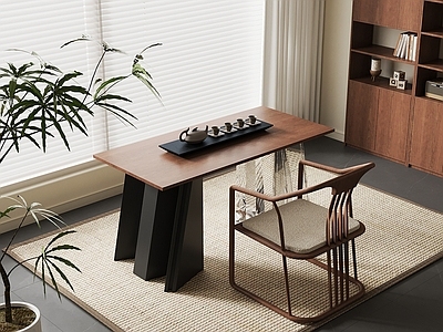 新中式茶桌椅 小茶台