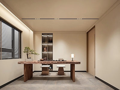 新中式茶室 休息室 茶室