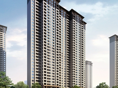 新中式高层住宅