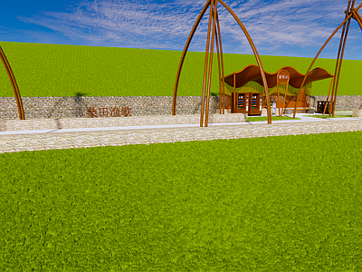 现代自然主义景观驿站