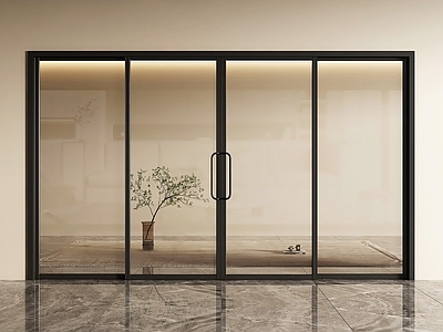 现代风推拉门