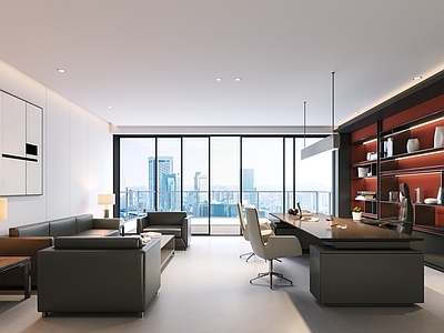 现代简约办公室