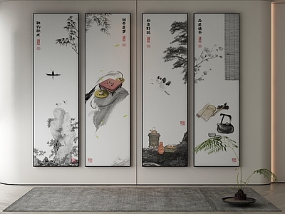 新中式挂画
