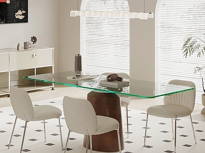 现代简约休闲桌椅 餐桌椅