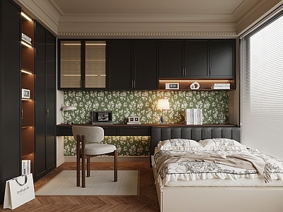 中古风榻榻米卧室