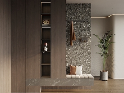 现代简约玄关 玄关柜